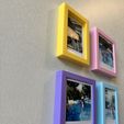 IMG_8358.jpg 3D-печатный держатель для фоторамки Instax (мини + квадрат) - магнитный дисплей для 10 фотографий!