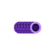 67mm high, 15mm wide.stl Two texture roller pins, polymer clay rollers