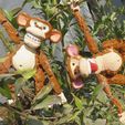 05-Monkey-Loco.jpg STL file MONKEY CRAZY FLEXIBLE・3D printer model to download