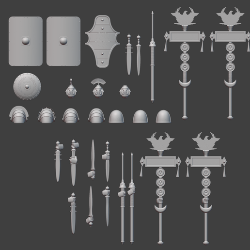 SPQR Roman Marine Bits