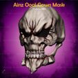 2.jpg Ainz Ooal Gown Mask from OverLord - Fan Art for cosplay 3D print model