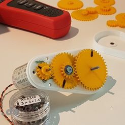 20190502_164857 (2).jpg Free STL file Motor Gearbox Reduction 1:6.5・3D printing design to download