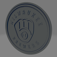 Milwaukee-Brewers.png Major League Baseball (MLB) Teams Coasters Pack