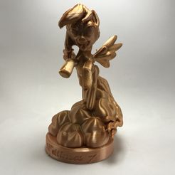 2021-09-10-21.59.43.jpg Fichier OBJ Sculpture Mon Petit Poney Rainbow Dash・Modèle à télécharger et à imprimer en 3D