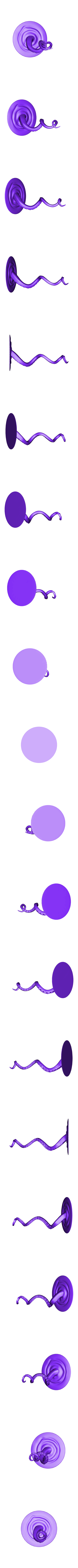 ToothbrushHolder-ver2.STL Octopus Arm Toothbrush Holder