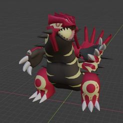 22.jpg Groudon Primal and Groudon Pokemon - Pokémon