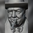 11.jpg Winston Churchill 3D print model