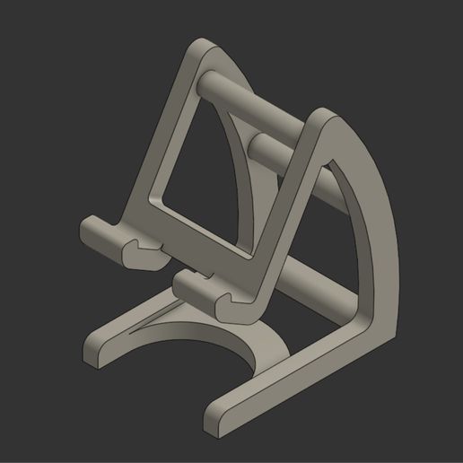 BERR BONS TALL IPHONE STAND CLEARS CHARGING CABLE PORT