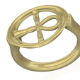 ring-05 v10-05.png ring Egypt “key of the Nile” “key of life” r05 for 3d-print and cnc