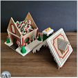 0012B.jpg CHRISTMAS GINGERBREAD HOUSE - NO SUPPORTS!