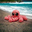 PhotoRoom-20240706_151442.png MINI POLPO ARTICOLATO FLEXI + CALAMARI (SENZA SUPPORTO)