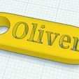 Oliver.jpg Keychain name Oliver