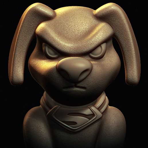 Krypto the Superdog ( DC League of Super-Pets ) 3D model