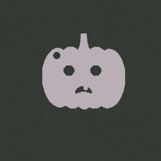 Halloween - Abóbora 3D model