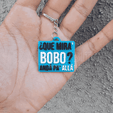 Que-mira-bobo-1.png Keychain Keychain Messi Keychain Messi