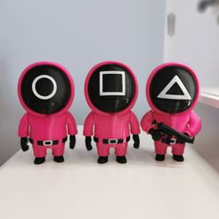 pink-soldier-trio.jpeg Squid Game Chibi Pink Solider