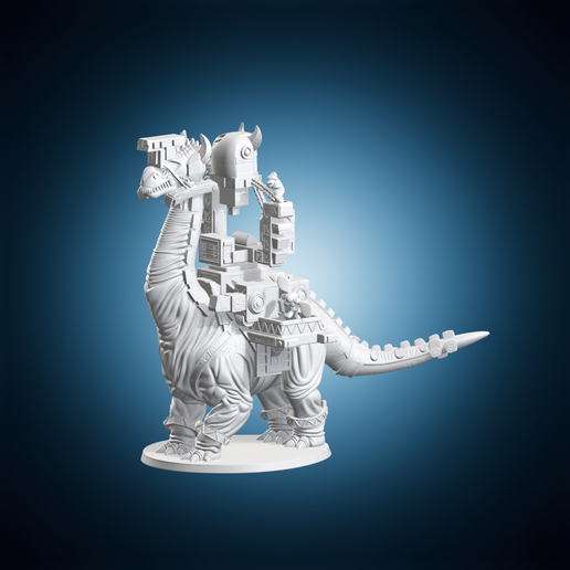 Brontomonster Serpentbloods RPG Miniature