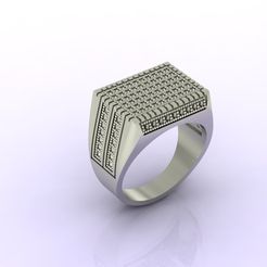 5-1-1.20-mm-stone-size.jpg Download file Gents Ring - STL READY • 3D print template, tuttodesign