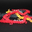 IMG_2957.jpg letters for articulated and modular dragon / (without stand) / STL