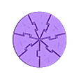 CircleAiO_7pcs.stl Bend/Break the Circles, Fraction Circles, Circle Models