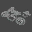 cut2.jpg 3D Model STL CNC Router file 3dprintable Halloween cookies cutters