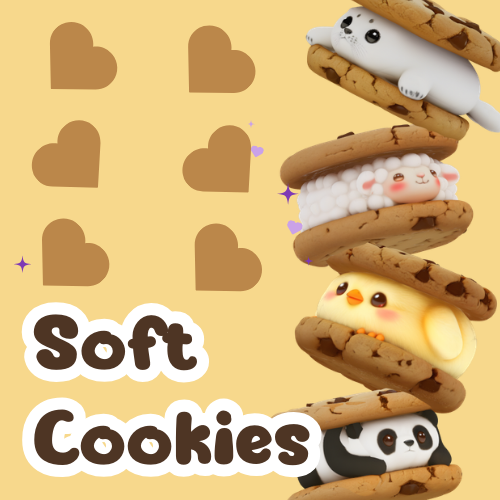 Soft Cookies Freshly baked