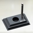 Untitled2.JPG Free 3D file T-REX Desk Lamp・3D printer design to download