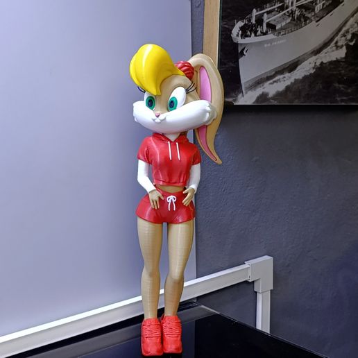 1000015455.jpg Lola Bunny Urban vibes Fan Art (Full Multipart / 3MF)