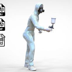 CP-2.40e.jpg STL file N1 Car Painter Painting with Paint Spray Gun・Model to download and 3D print
