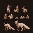 Fondo-oscuro.png Animal Set 3 - Forest