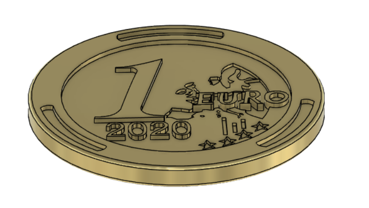 VBuck_Pile_2.png STL file VBuck Euro Fortnite coin・3D printable model to download, ludovic_gauthier