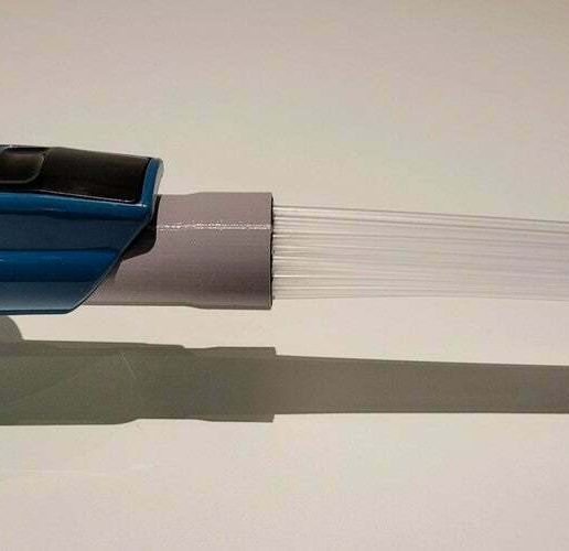 Makita vacuum to straw tubes dust brush adapter - 3D model önizlemesi