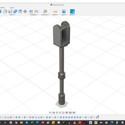 Air Car con-rod 3D model