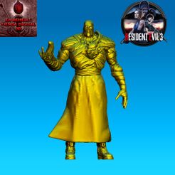 1.jpg 3D file Nemesis Residual Evil 3・3D print design to download