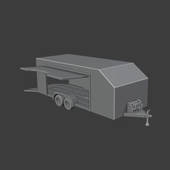 Open2.jpg Файл STL Прицеп в масштабе 1:64 - закрытый - версия №3・3D-печатный дизайн для загрузки