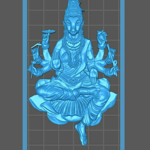goddess-varahi-3d-model-e82a508cfc.jpg Goddess Varahi 3D print model
