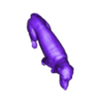 Basset_Bleu_de_Gascogne_Pose_06.stl Basset Bleu de Gascogne Dog 3D Print Model Pose 06