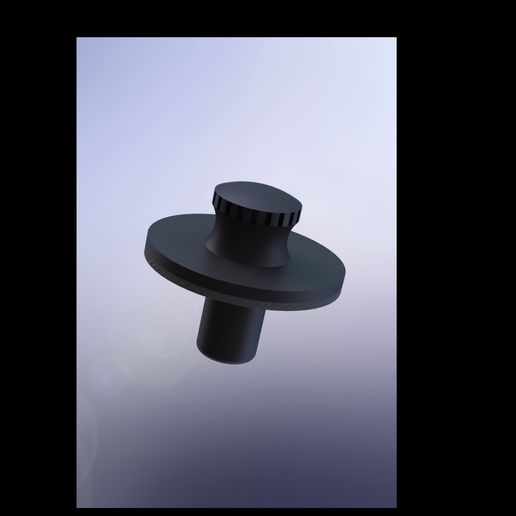 Tub/Sink Drain Plug 3D model