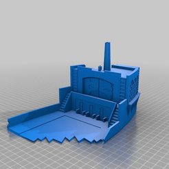 Dice_Tower_-_Ship_TOP.png Remix - Pirate Dice Tower for a 200x200x135 high print surface