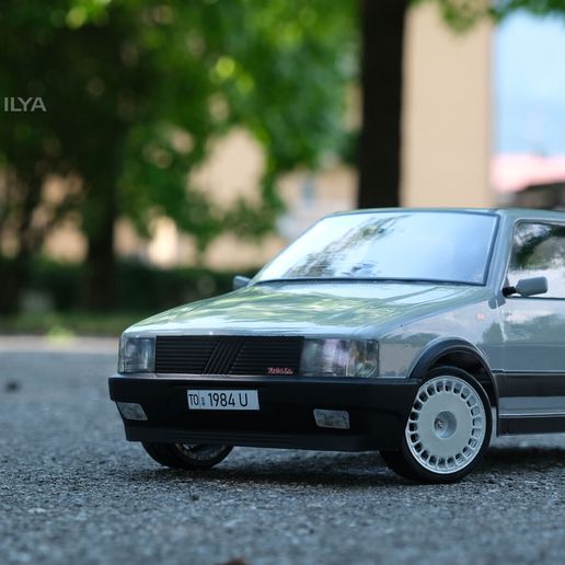 RC Wheels Rims Speedline Fiat Uno Turbo IE 3D model