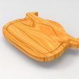 untitled.5.jpg Steak Plate, Serving Tray 250 Pcs Cnc Cut 3D Model File For CNC Router Engraver, Plate Carving Machine, Relief, serving tray Artcam, Aspire, VCarve, Cutt3D