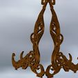 2023-07-18-13_01_29-ZBrush.jpg photo frame stand, gothic-style mirror in draconite with fine, elegant ornamentation
