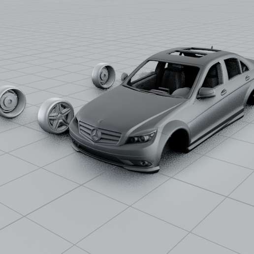 MERCEDES C350 W204  car