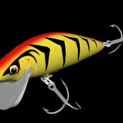 TheCountPerspective.jpg Archivo STL gratuito Crankbait - El conde・Objeto imprimible en 3D para descargar