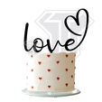 Topper-love-01.png Valentines pack love cake topper for love cake