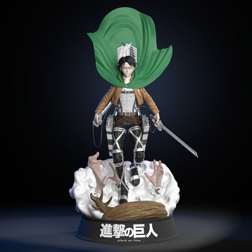 LEVI ACKERMAN - ATTACK ON TITAN 3D model