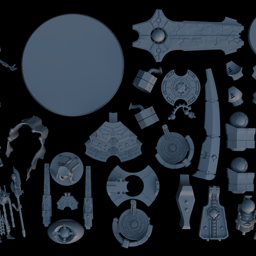 1.png Cyber Lord Space Zombies, rey de la fortaleza móvil silenciosa