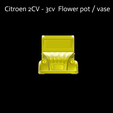 New-Project-2021-08-31T103519.175.png Citroen 2CV - 3cv Flower pot / vase