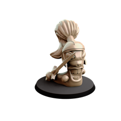 Warrior.png STL file Worm Warrior・Model to download and 3D print