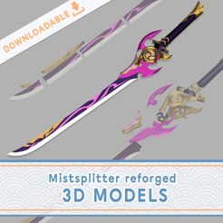 site_thumbnail-copy.jpg 3D file Mistsplitter Reforged | Genshin Impact 3D File・Model to download and 3D print, Ainlina